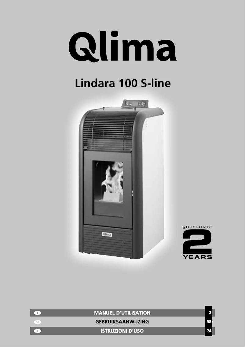 Page n°1 - Manuel utilisateur Qlima Lindara 100S-line