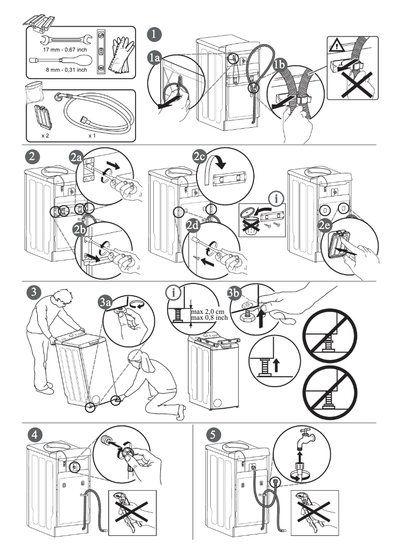 Page n°1 - Instructions de sécurité Whirlpool TDLRS 6240SS EU/N