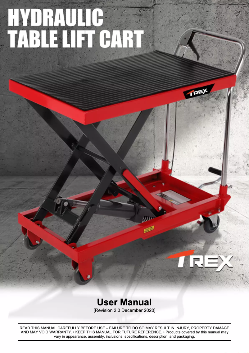 Imagen de la primera página del manual del dispositivo TMA-5H