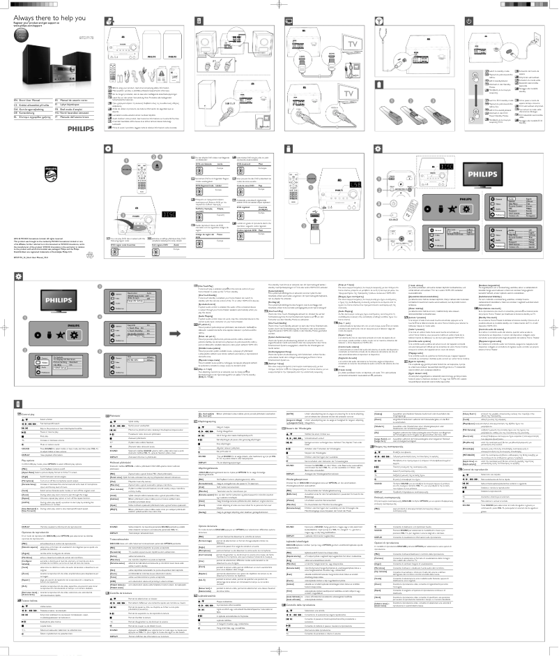 Image de la première page du manuel de l'appareil BTD7170