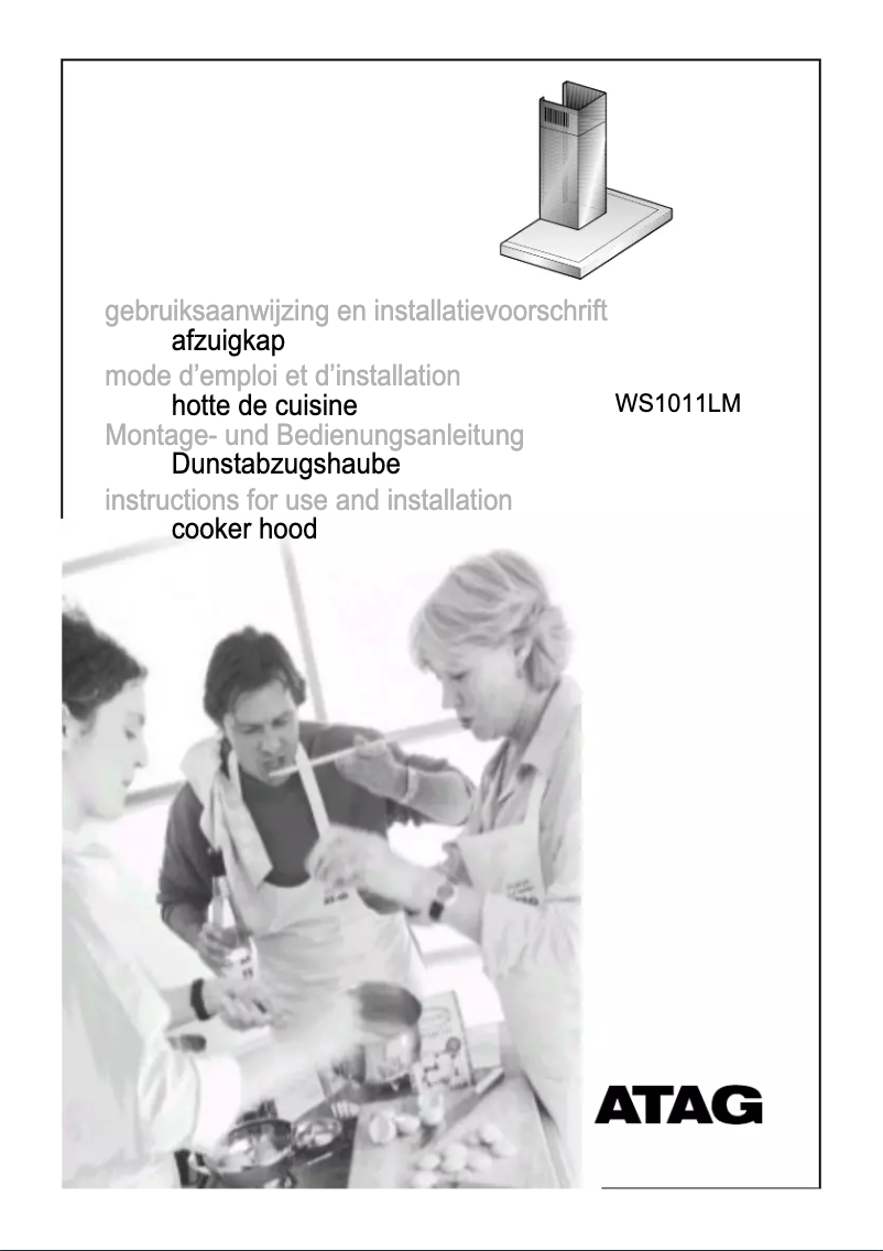 Page n°1 - Manuel utilisateur Atag WS1011LM