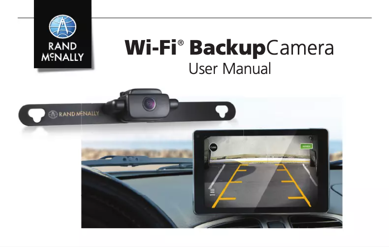 Page 1 of the manual User Manual Rand McNally Wi-Fi BackupCamera