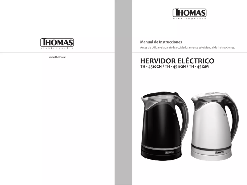 Page n°1 - Manuel utilisateur Thomas TH-4511GN