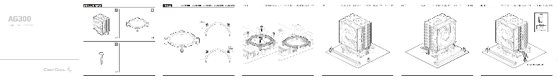 Page 1 of the manual User Manual DeepCool AG300