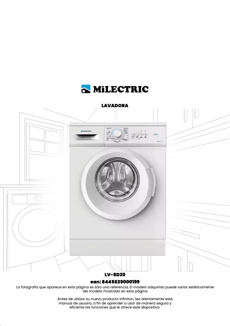 Page n°1 - Manuel utilisateur Milectric LV-8D20