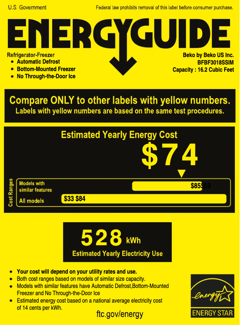 Image de la première page du manuel de l'appareil BFBF3018SSIM