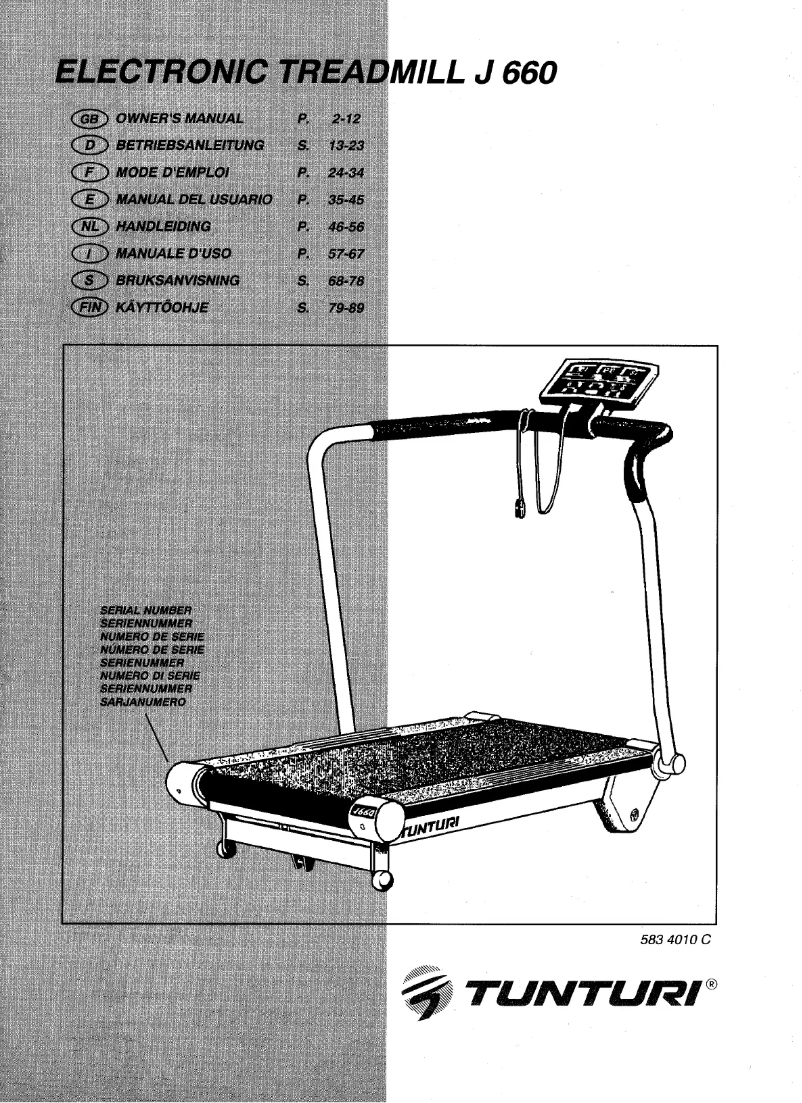 Image de la première page du manuel de l'appareil J660