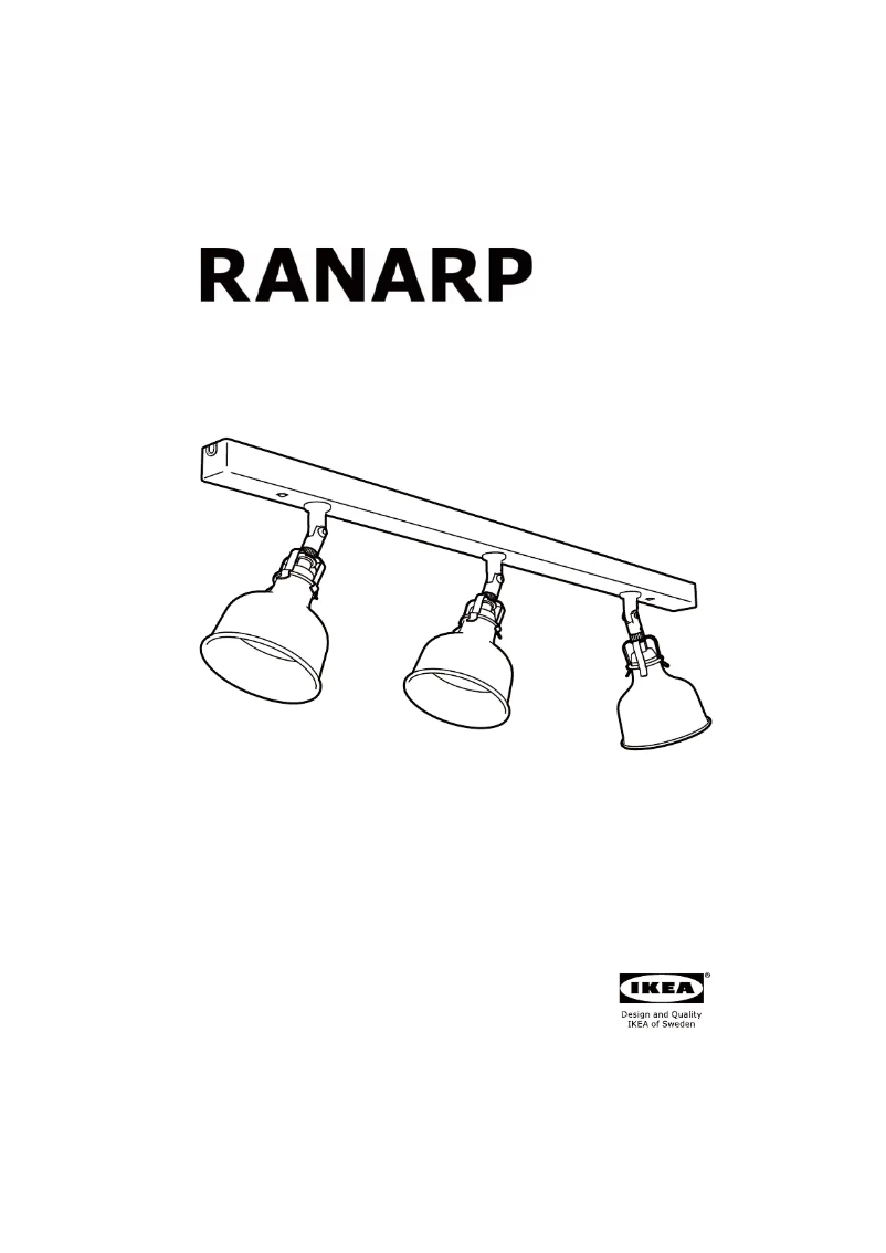 Image de la première page du manuel de l'appareil RANARP 703.963.90