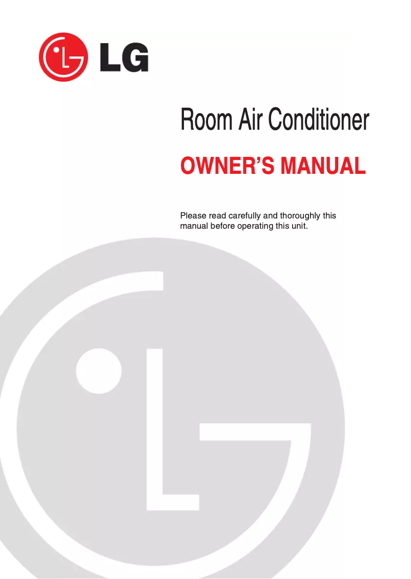 Página 1 del manual Manual de usuario LG LS-S1262QC