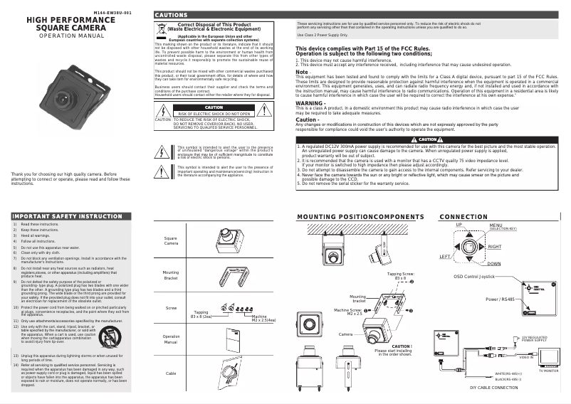 Page 1 de la notice Manuel utilisateur KT&C KPC-EW38NUP3
