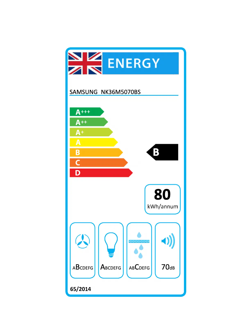 Image de la première page du manuel de l'appareil NK36M5070BS