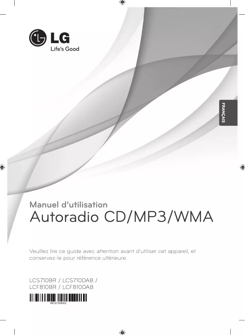 Página 1 del manual Manual de usuario LG LCS710BR