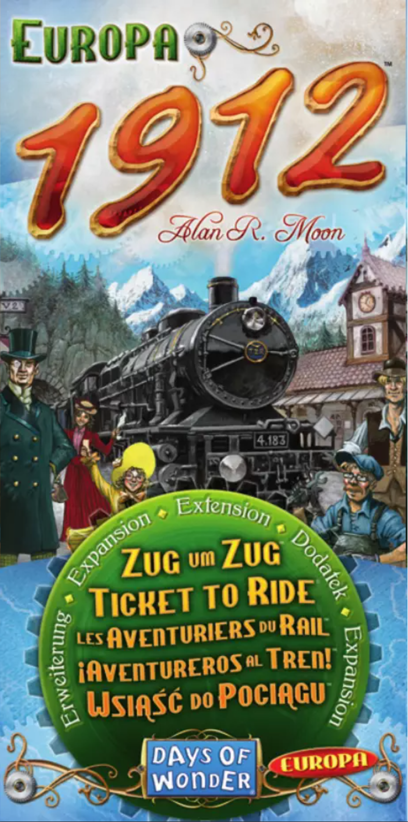 Page n°1 - Manuel utilisateur Days of Wonder Ticket to Ride Europa