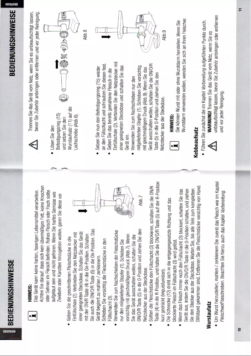 Image de la première page du manuel de l'appareil FW8002W