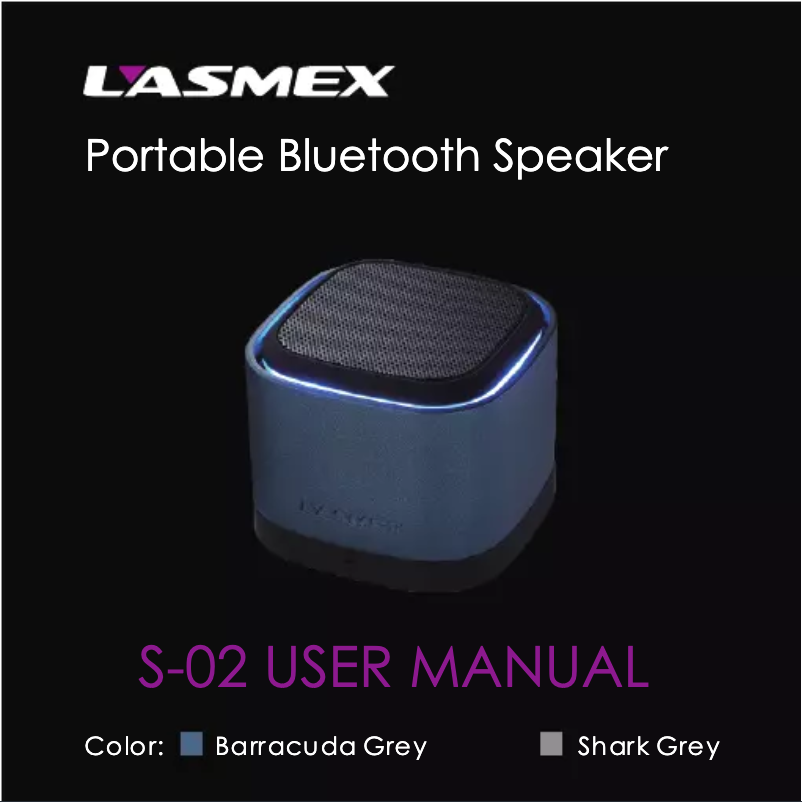 Page 1 de la notice Manuel utilisateur Lasmex S-02