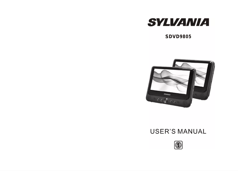 Page 1 de la notice Manuel utilisateur Curtis SDVD9805