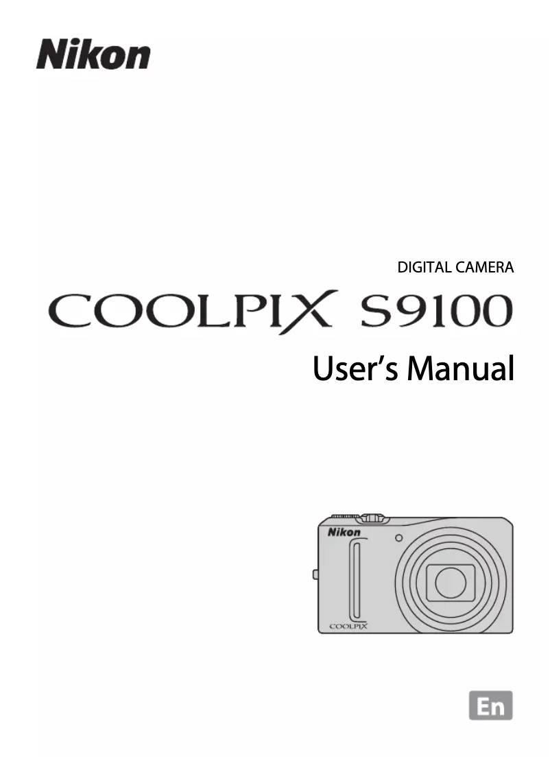 Page n°1 - Manuel utilisateur Nikon Coolpix S9100