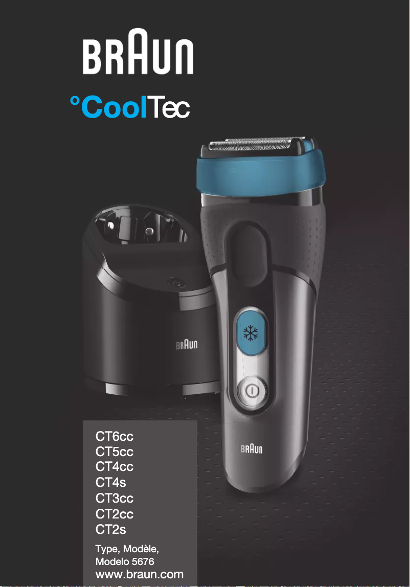 Page n°1 - Manuel utilisateur Braun CoolTec CT4cc