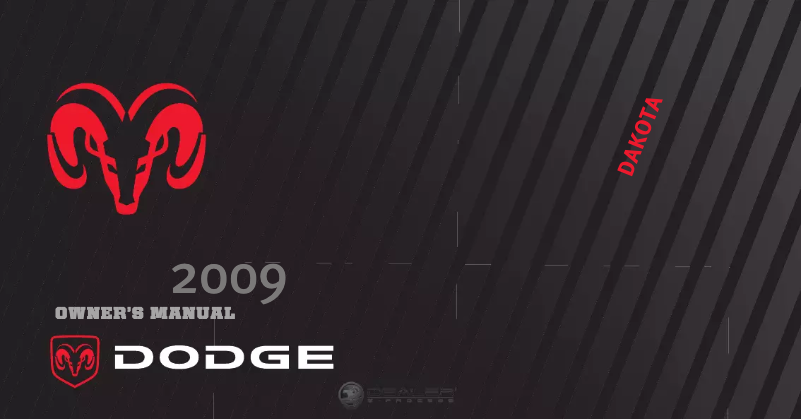 Image de la première page du manuel de l'appareil Dakota (2009)