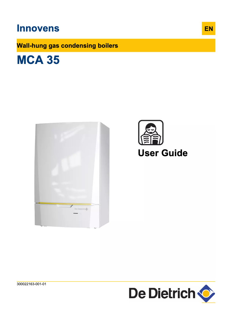 Image de la première page du manuel de l'appareil Innovens MCA 35