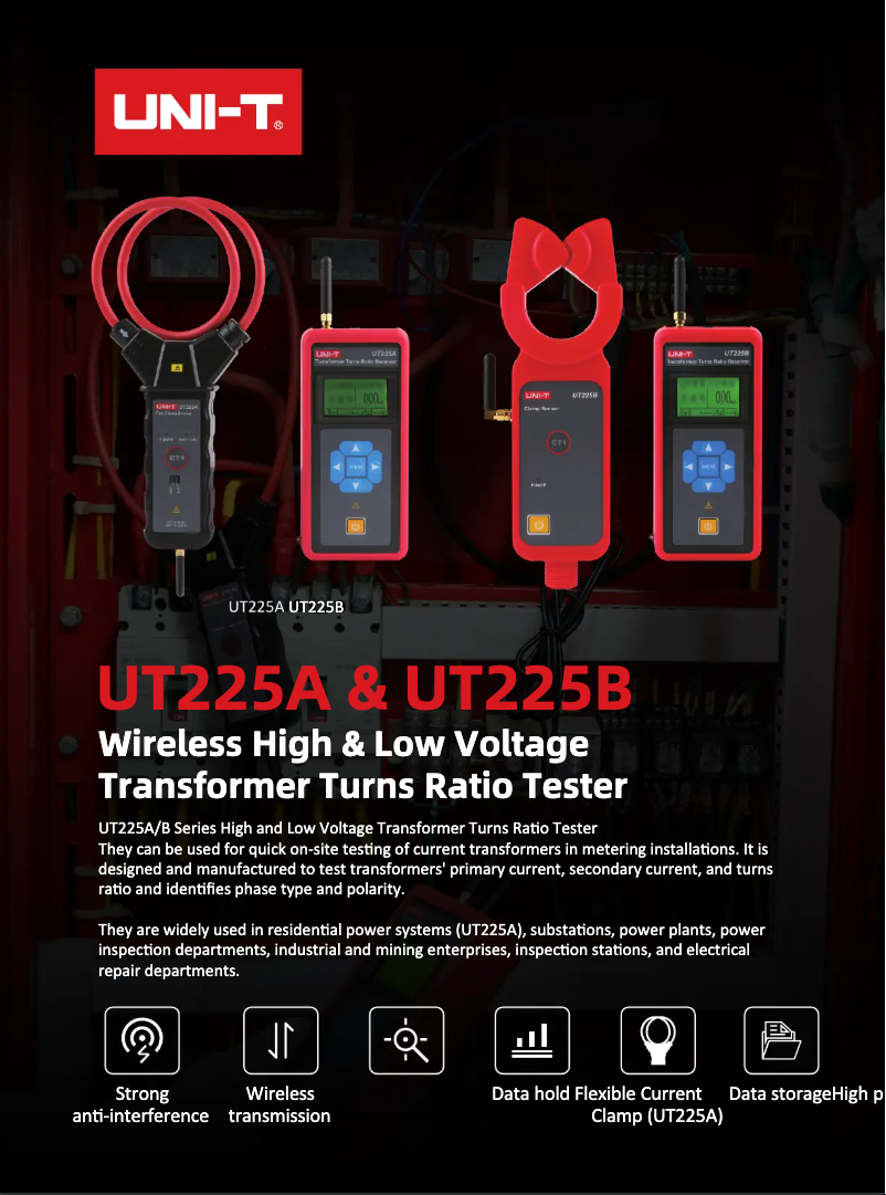 Image de la première page du manuel de l'appareil UT225B