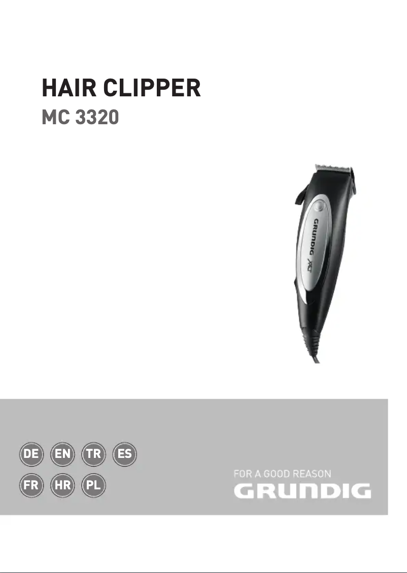 Page 1 de la notice Manuel utilisateur Grundig MC 3320