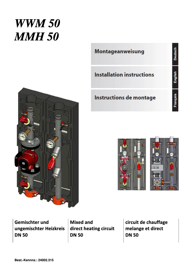 Página 1 del manual Manual de usuario Dimplex MMH50