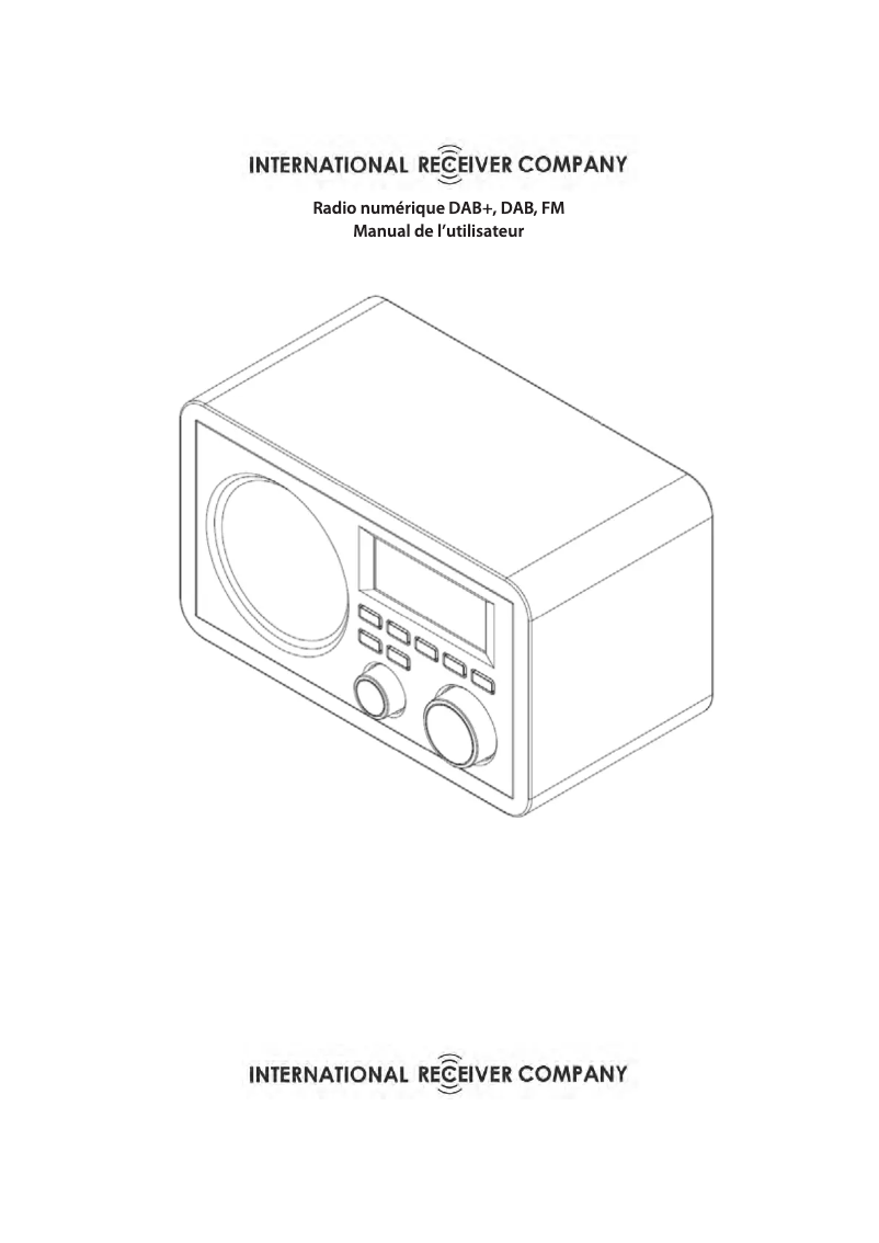 Page n°1 - Manuel utilisateur IRC Honeybee II IKR1240