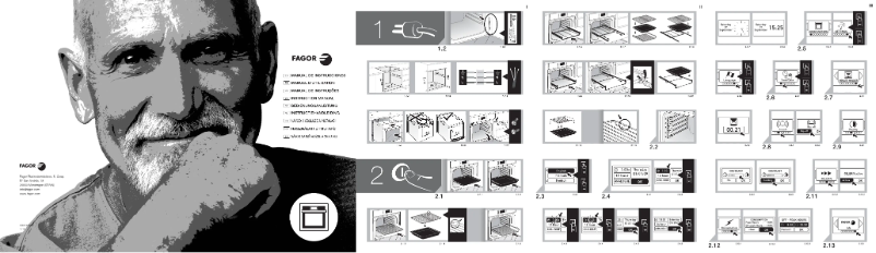 Page 1 de la notice Manuel utilisateur Fagor 6H-880ATCX