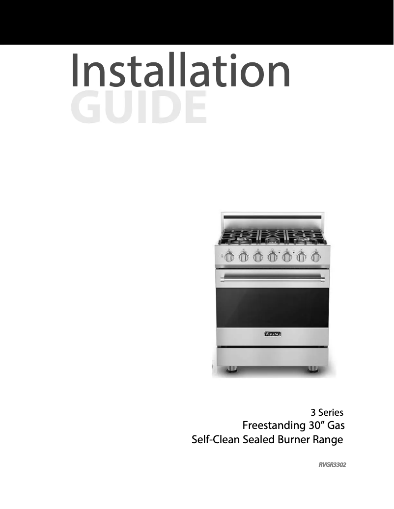 Image de la première page du manuel de l'appareil RVGR33025BRE