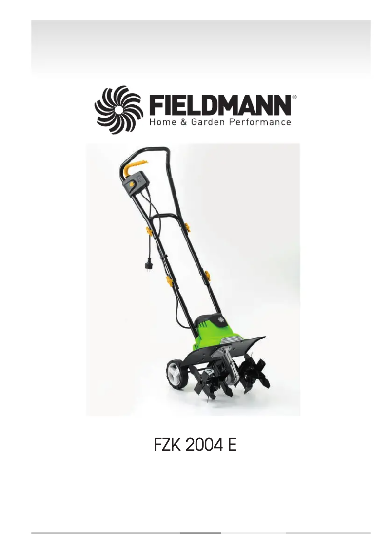 Page 1 de la notice Manuel utilisateur Fieldmann FZK 2004-E