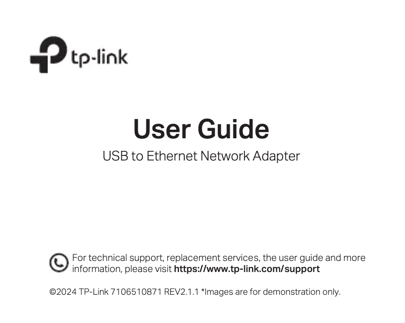 Página 1 del manual Manual de usuario TP-Link UE330C