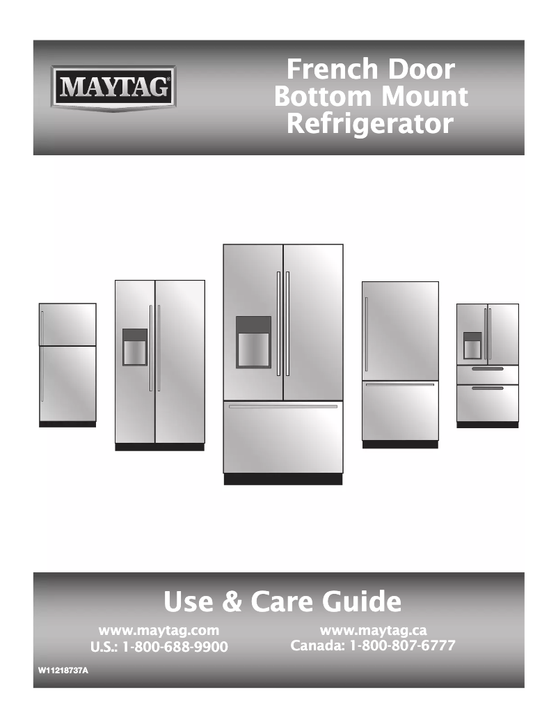 Page n°1 - Manuel utilisateur Maytag MFT2772HEZ