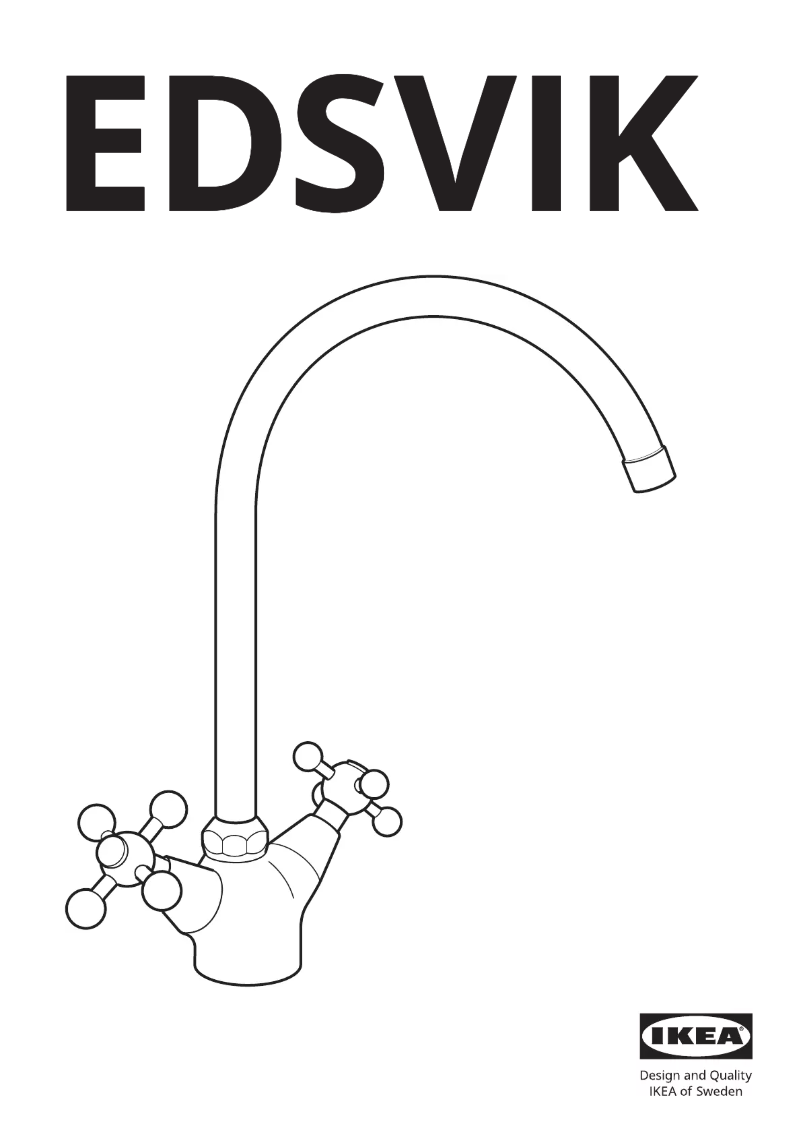 Image de la première page du manuel de l'appareil EDSVIK