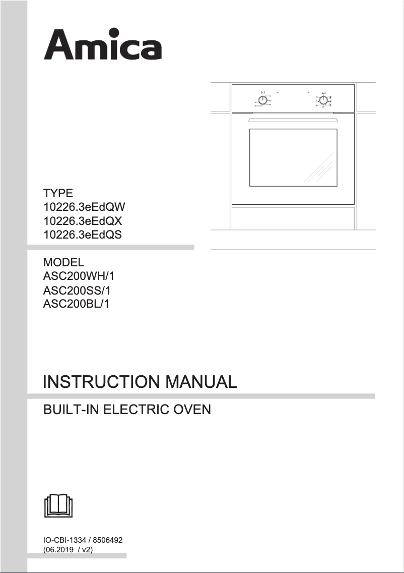 Page 1 de la notice Manuel utilisateur Amica ASC200SS