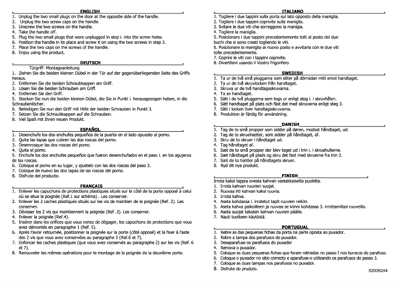 Imagen de la primera página del manual del dispositivo FD84EN4HM