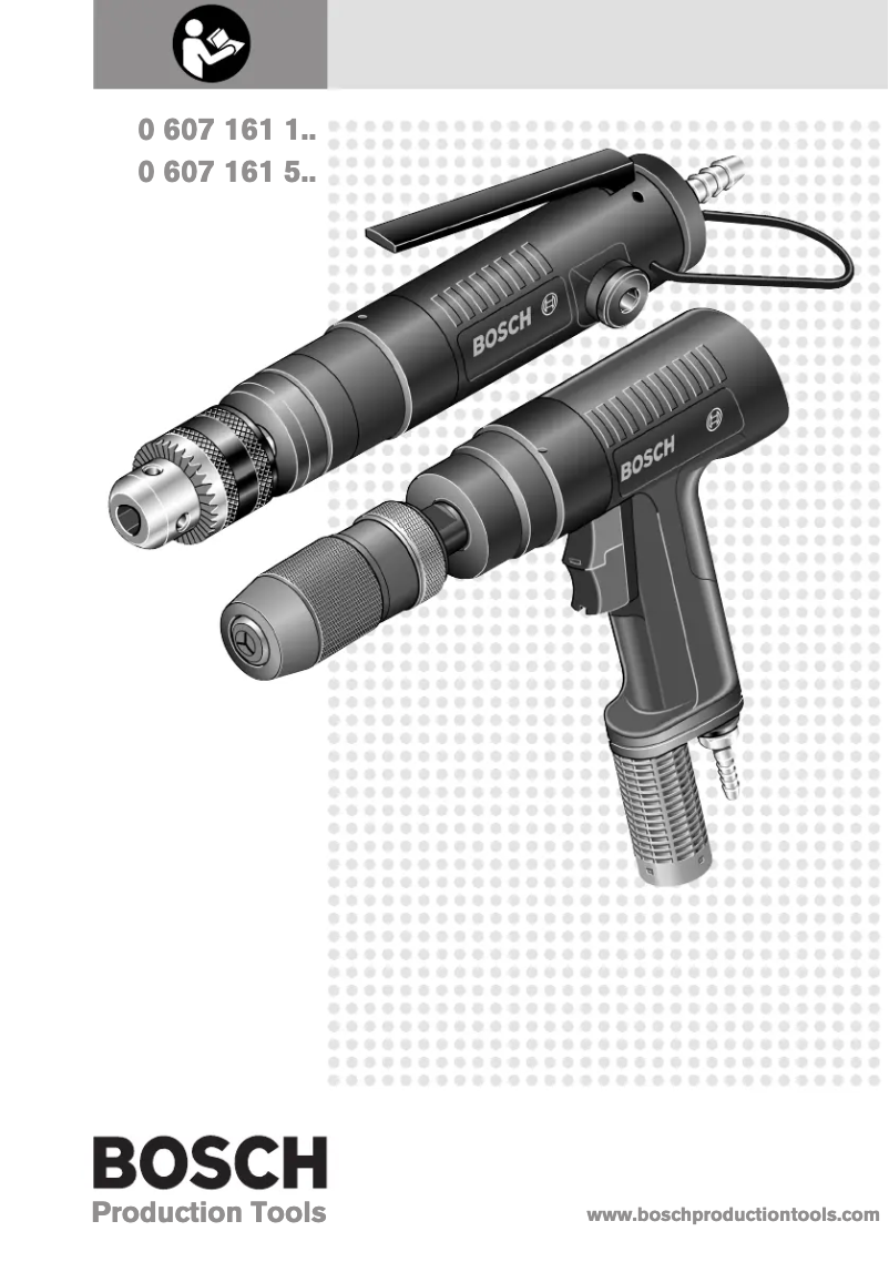 Page 1 de la notice Manuel utilisateur Bosch 0 607 161 501