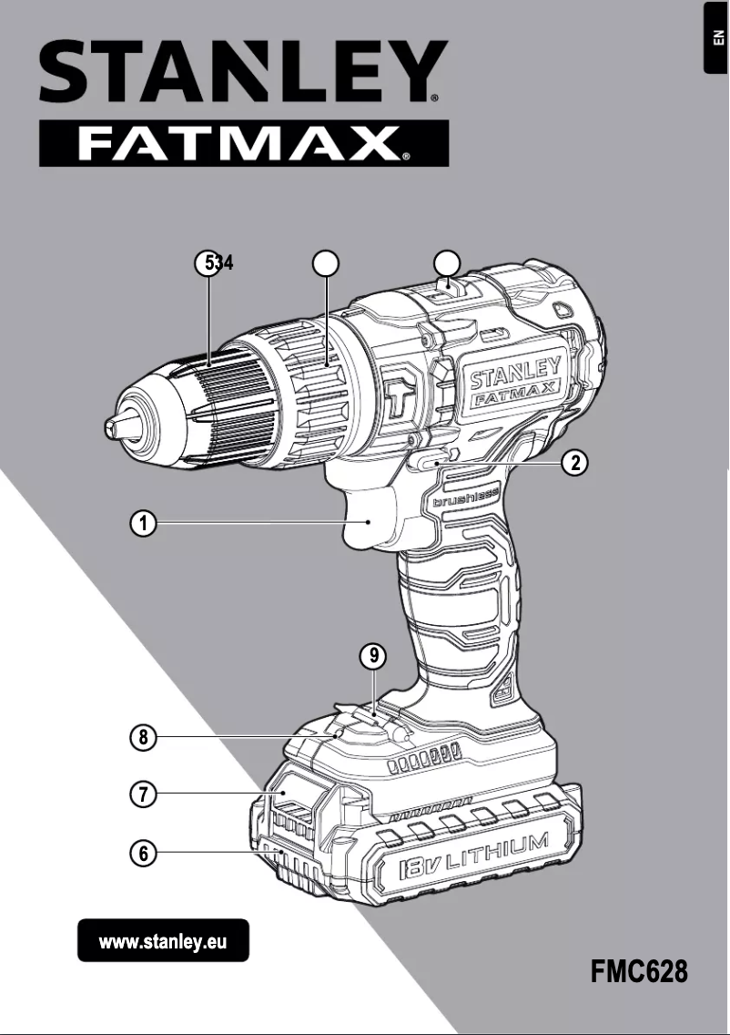 Page n°1 - Manuel utilisateur Stanley FMCK467