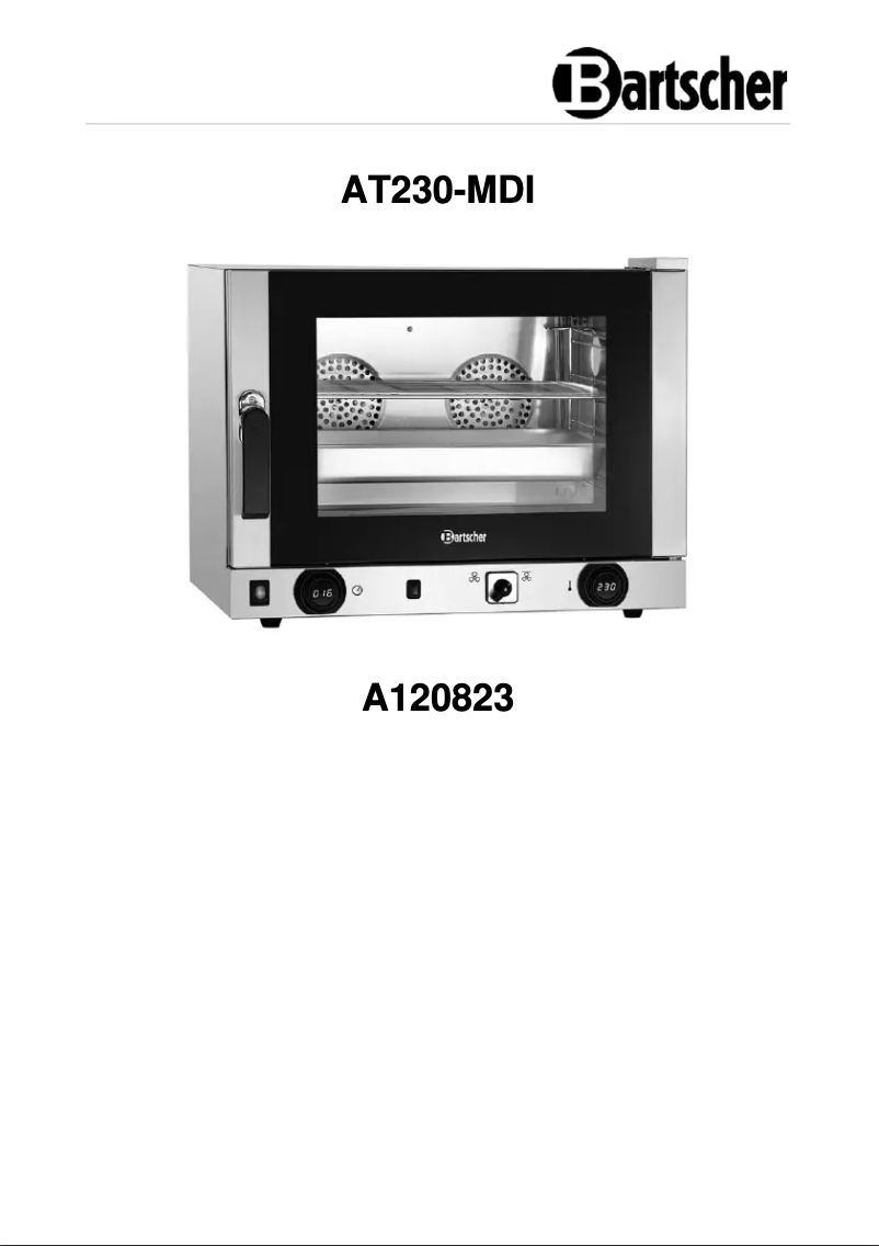 Image de la première page du manuel de l'appareil AT230-MDI