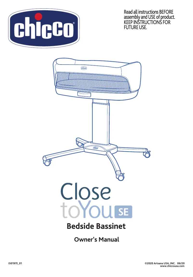 Página 1 del manual Manual de usuario Chicco Close to You