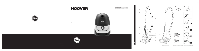 Page n°1 - Manuel utilisateur Hoover CP70_CP52011