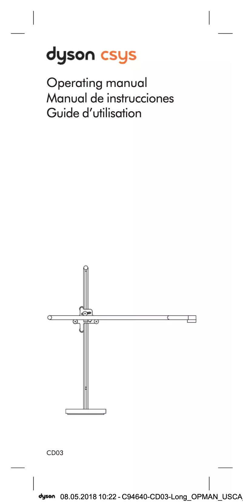 Page n°1 - Manuel utilisateur Dyson Csys