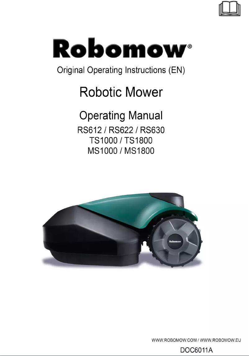 Page n°1 - Manuel utilisateur Robomow MS1800