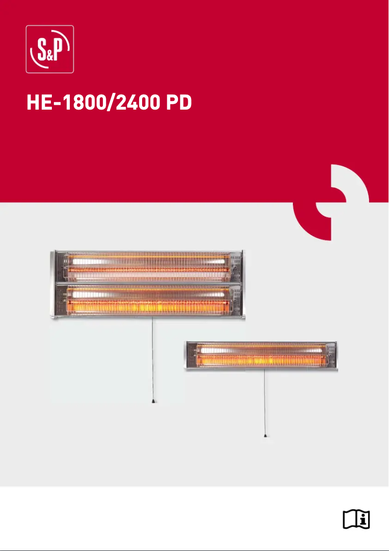 Page n°1 - Manuel utilisateur Soler & Palau HE-2400 PD
