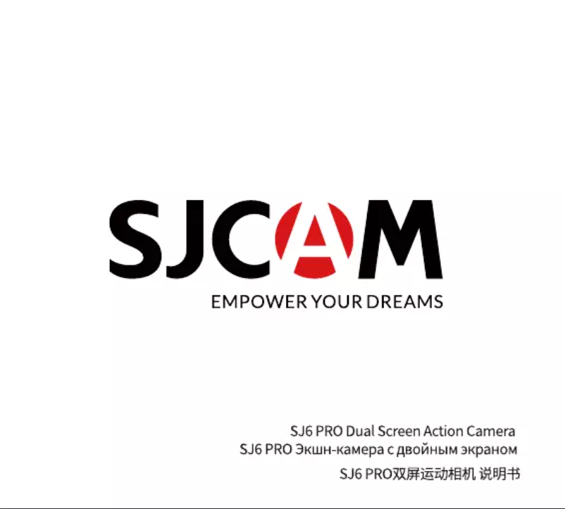 Page n°1 - Manuel utilisateur SJCAM SJ6 Pro