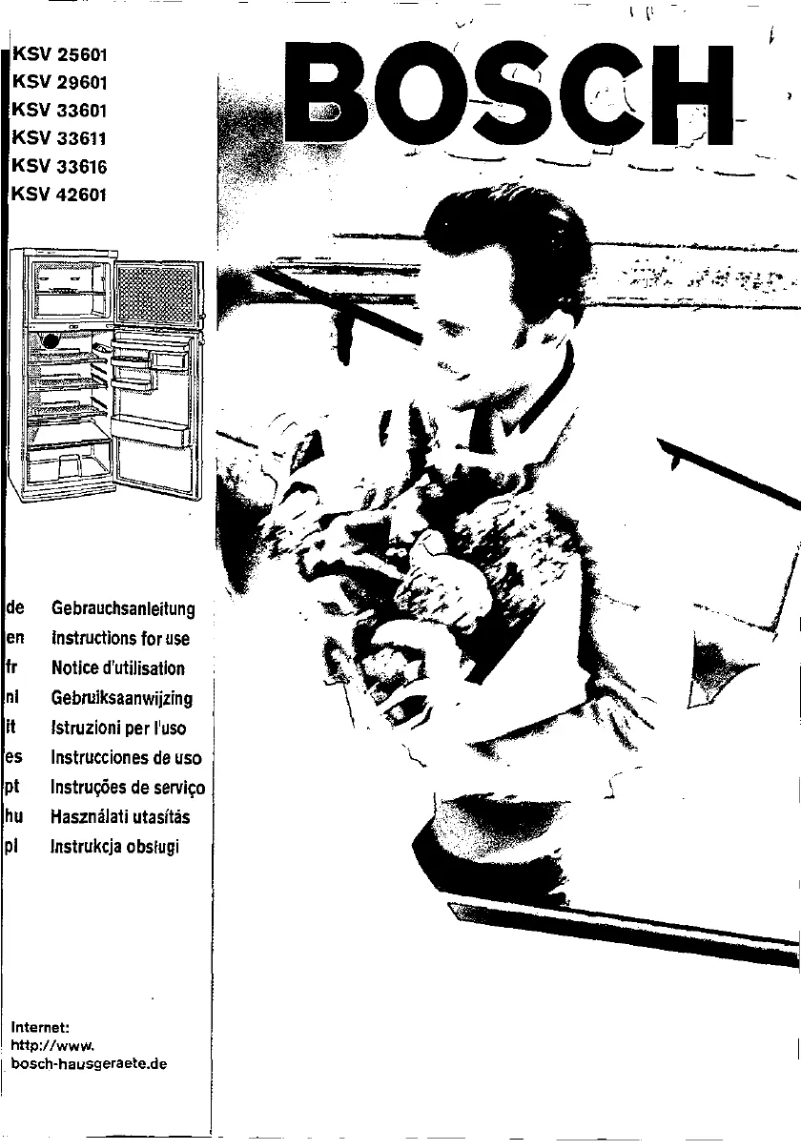 Page n°1 - Manuel utilisateur Bosch KSV29601