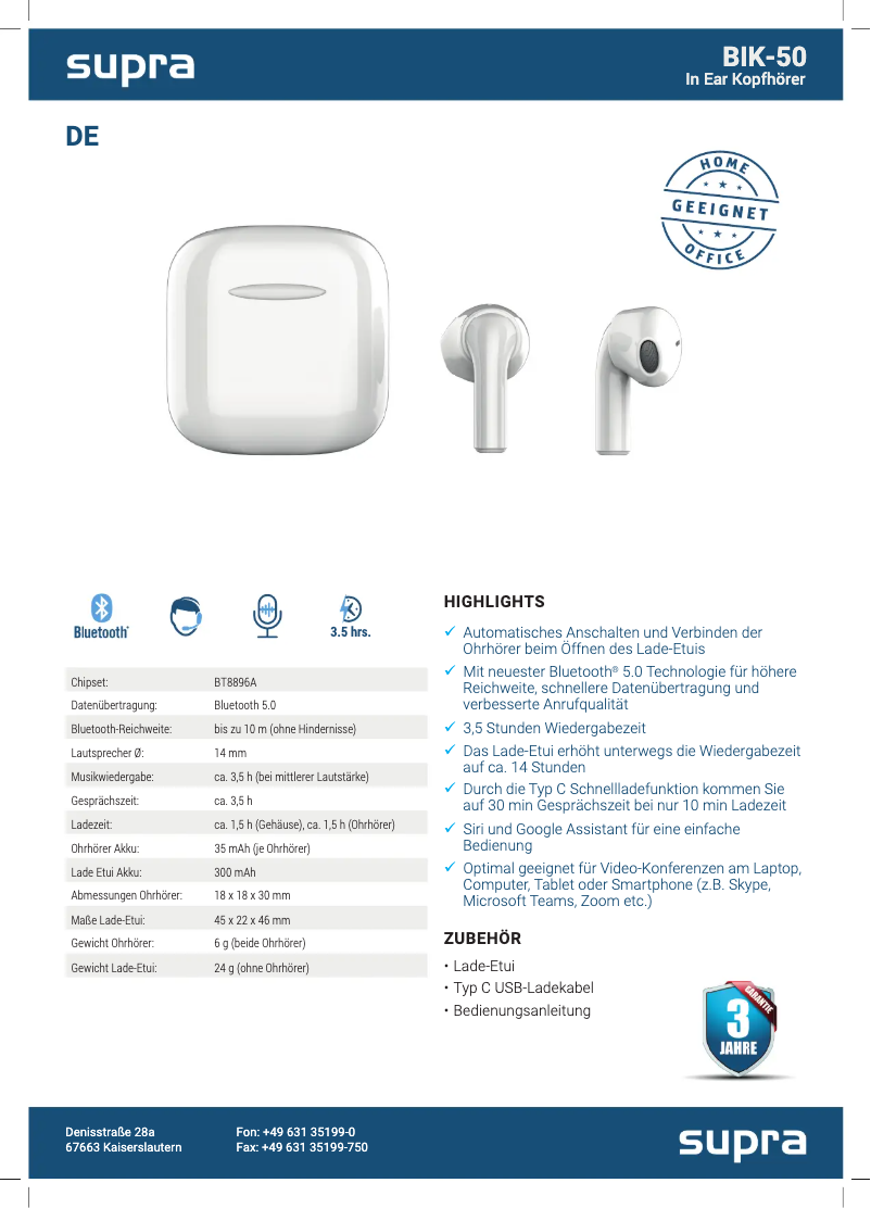 Image de la première page du manuel de l'appareil BIK-50