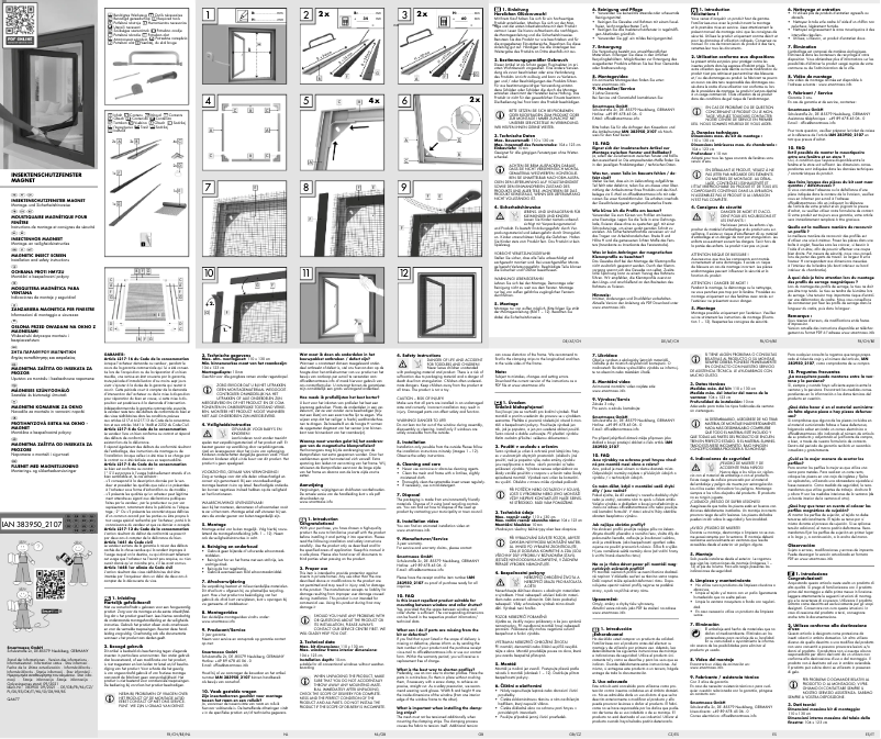 Page n°1 - Manuel utilisateur Livarno Lux IAN 383950