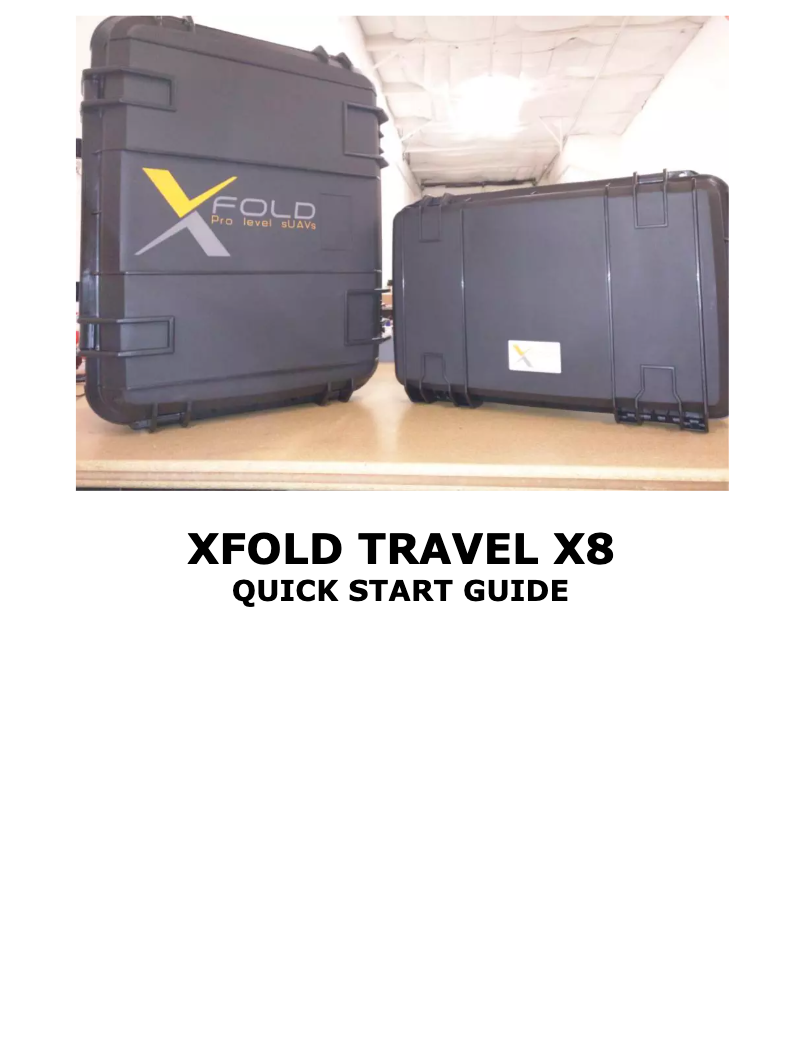 Page n°1 - Manuel utilisateur xFold Travel X8