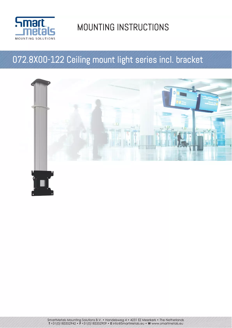 Page n°1 - Manuel utilisateur SmartMetals 072.8300-122